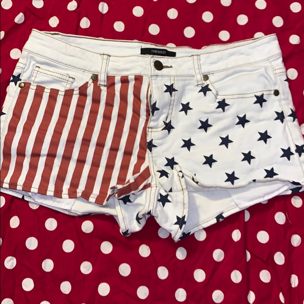 Forever 21 denim shorts